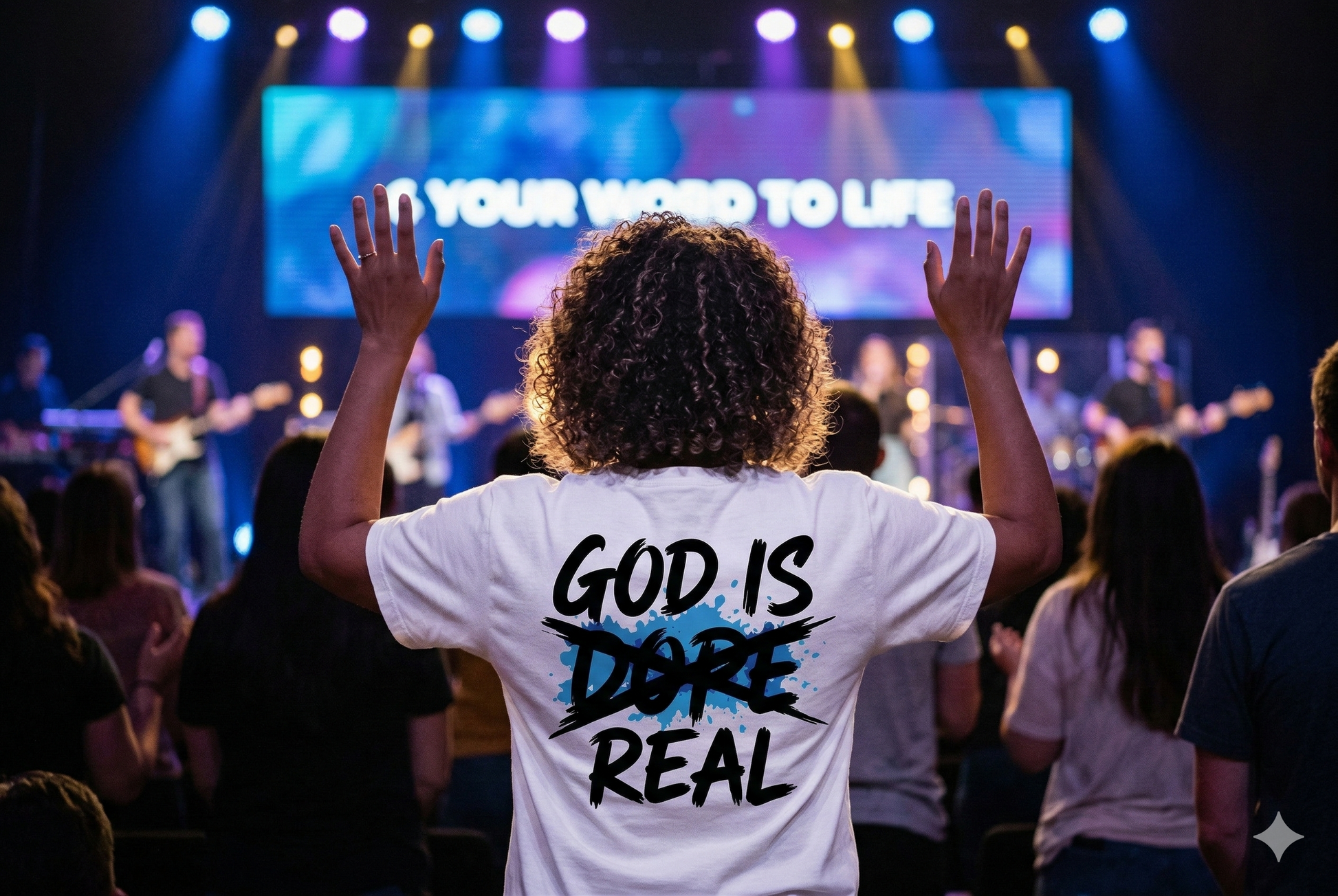 God Is Real | "Dore" Graphic T-Shirt