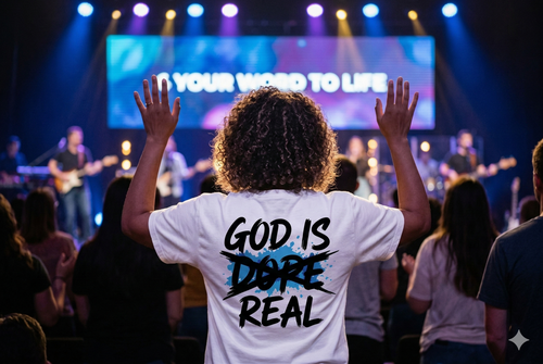 God Is Real | "Dore" Graphic T-Shirt