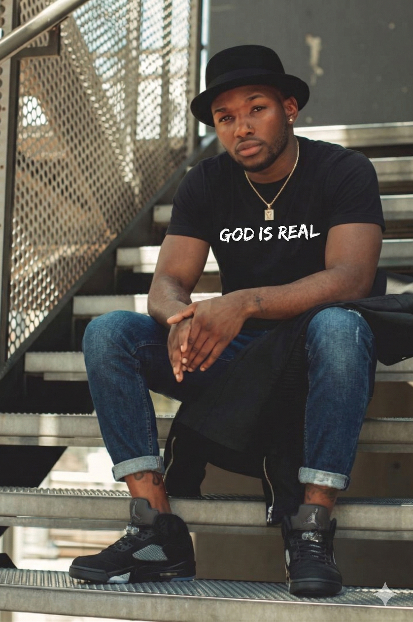 God Is Real | "Dore" Graphic T-Shirt
